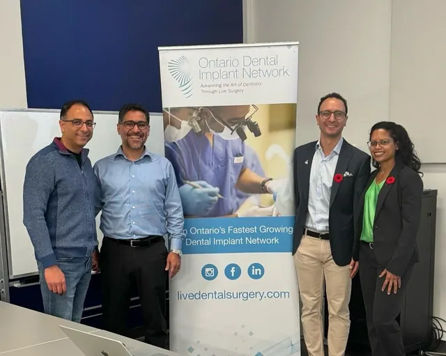 Thank you @ontariodentalimplantnetwork @shawlabgroup @dr.ramez.salti @drsanjmohanta for your generous donation to...